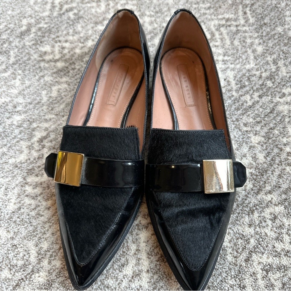 hugo boss dress shoes 38 women, black